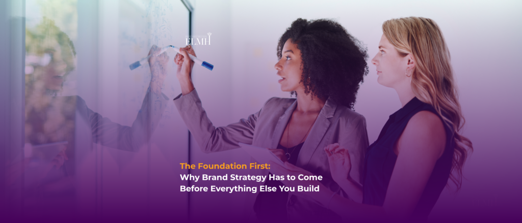 Brand strategy foundation graphic